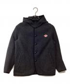 DANTONダントン）の古着「ウールモッサジャケット」｜グレー×ブラック