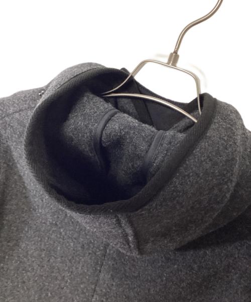 DANTON（ダントン）DANTON (ダントン) ウールモッサジャケット グレー×ブラック サイズ:36の古着・服飾アイテム