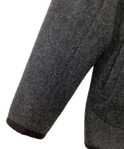 DANTON（ダントン）DANTON (ダントン) ウールモッサジャケット グレー×ブラック サイズ:36の古着・服飾アイテム