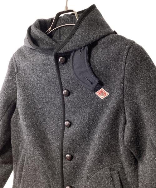 DANTON（ダントン）DANTON (ダントン) ウールモッサジャケット グレー×ブラック サイズ:36の古着・服飾アイテム