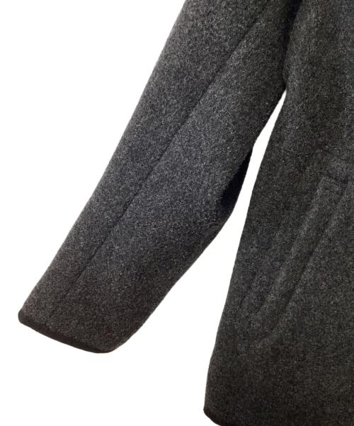 DANTON（ダントン）DANTON (ダントン) ウールモッサジャケット グレー×ブラック サイズ:36の古着・服飾アイテム