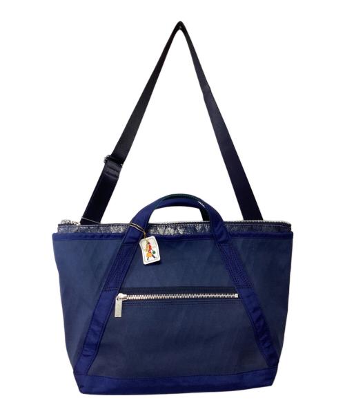 PORTER（ポーター）PORTER (ポーター) 2WAYトートバッグ ネイビーの古着・服飾アイテム