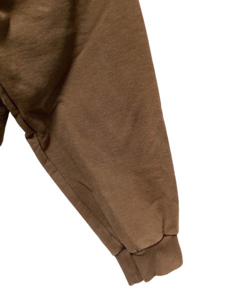 KEBOZ（ケボズ）KEBOZ (ケボズ) 刺繍ロゴパーカー ブラウン サイズ:XXLARGEの古着・服飾アイテム