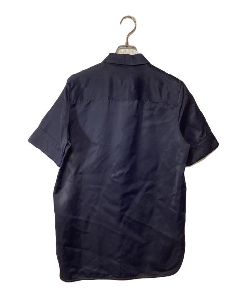 JIL SANDER（ジルサンダー）JIL SANDER (ジルサンダー) 半袖シャツ ネイビー サイズ:34の古着・服飾アイテム