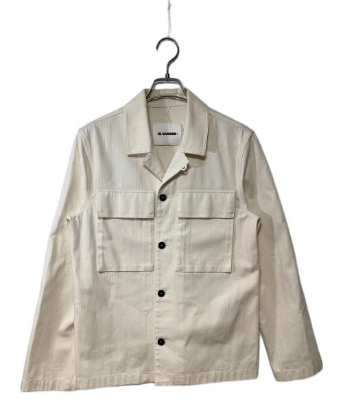 JIL SANDER+（ジルサンダープラス）JIL SANDER+ (ジルサンダープラス) ジャケット ホワイト サイズ:32の古着・服飾アイテム