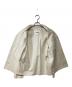 中古・古着 JIL SANDER+ (ジルサンダープラス) ジャケット ホワイト サイズ:32：25000円