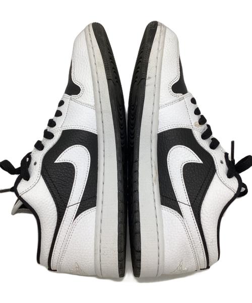 NIKE（ナイキ）NIKE (ナイキ) AIR JORDAN 1 LOW SE HOMAGE ホワイト×ブラック サイズ:27の古着・服飾アイテム