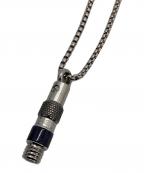 DIESELディーゼル）の古着「ネックレス」｜シルバーカラー×ブラック