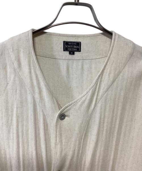 Schott（ショット）Schott (ショット) 長袖シャツ アイボリー サイズ:Mの古着・服飾アイテム