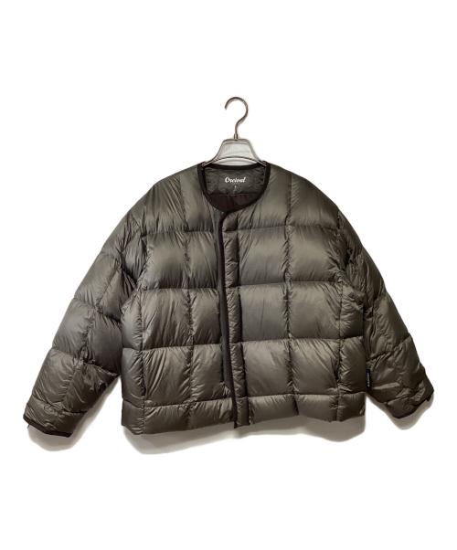 ORCIVAL（オーシバル）ORCIVAL (オーシバル) ノーカラダウンジャケット ブラウン サイズ:2の古着・服飾アイテム