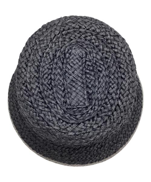 kijima takayuki（キジマタカユキ）kijima takayuki (キジマタカユキ) RAFFIA BUCKET HAT ブラック サイズ:1の古着・服飾アイテム