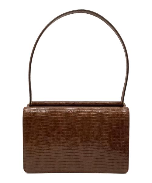 TOUT Y EST（トゥティエ）TOUT Y EST (トゥティエ) ハンドバッグ ブラウンの古着・服飾アイテム