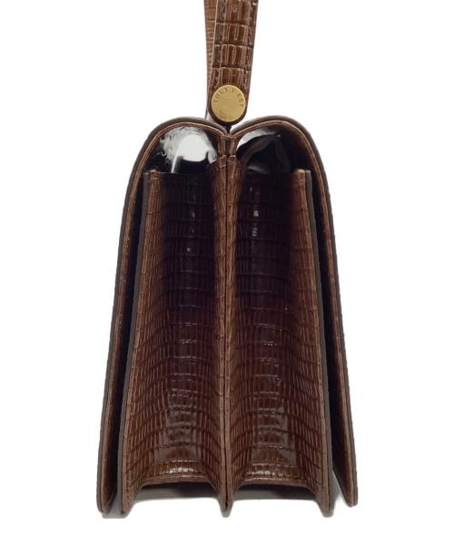 TOUT Y EST（トゥティエ）TOUT Y EST (トゥティエ) ハンドバッグ ブラウンの古着・服飾アイテム