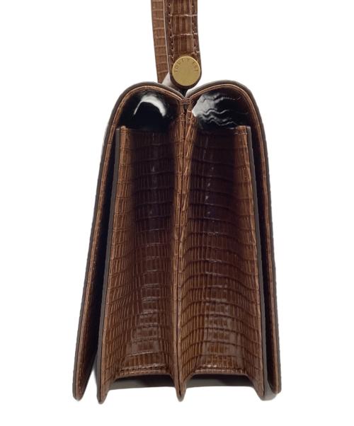 TOUT Y EST（トゥティエ）TOUT Y EST (トゥティエ) ハンドバッグ ブラウンの古着・服飾アイテム