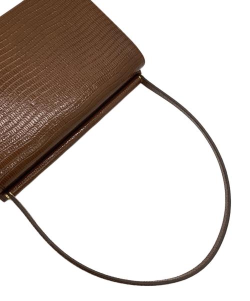 TOUT Y EST（トゥティエ）TOUT Y EST (トゥティエ) ハンドバッグ ブラウンの古着・服飾アイテム