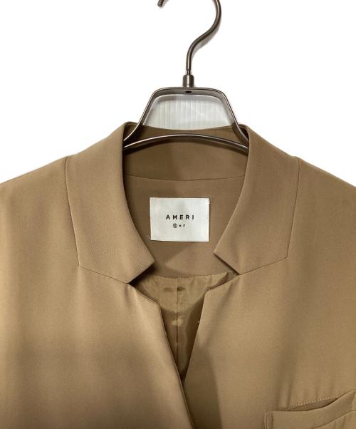 Ameri（アメリ）Ameri (アメリ) OTONA WRAP VEST ブラウン サイズ:Sの古着・服飾アイテム