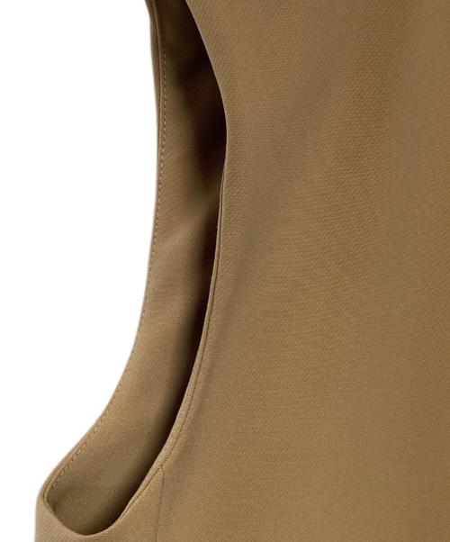 Ameri（アメリ）Ameri (アメリ) OTONA WRAP VEST ブラウン サイズ:Sの古着・服飾アイテム