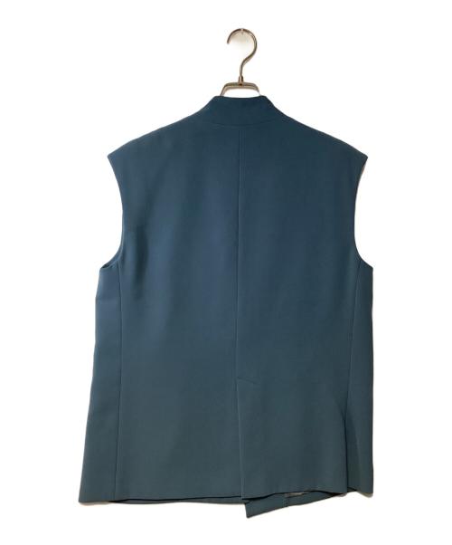 Ameri（アメリ）Ameri (アメリ) OTONA WRAP VEST ブルー サイズ:Sの古着・服飾アイテム