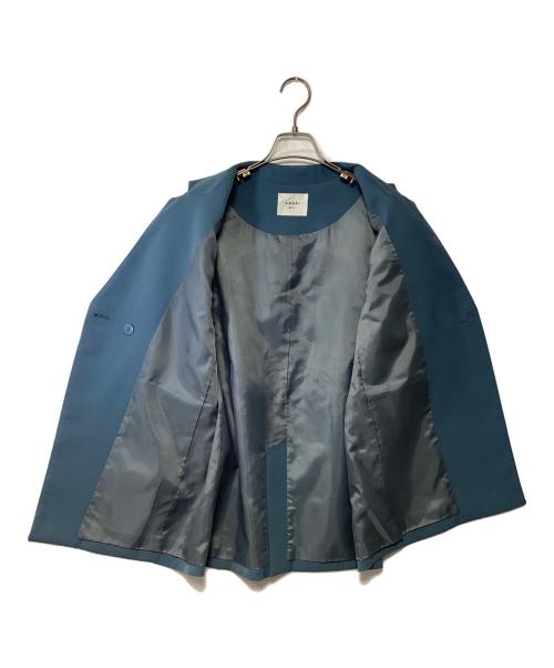 Ameri（アメリ）Ameri (アメリ) OTONA WRAP VEST ブルー サイズ:Sの古着・服飾アイテム