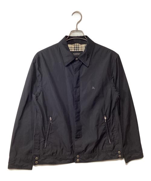 BURBERRY BLACK LABEL（バーバリーブラックレーベル）BURBERRY BLACK LABEL (バーバリーブラックレーベル) コーチジャケット ブラック サイズ:Mの古着・服飾アイテム
