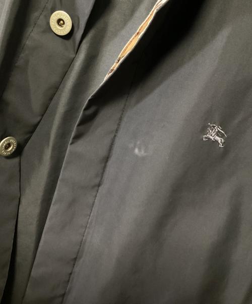 BURBERRY BLACK LABEL（バーバリーブラックレーベル）BURBERRY BLACK LABEL (バーバリーブラックレーベル) コーチジャケット ブラック サイズ:Mの古着・服飾アイテム