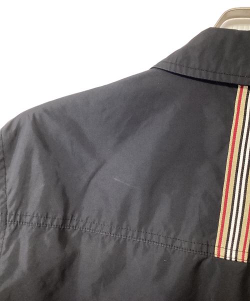 BURBERRY BLACK LABEL（バーバリーブラックレーベル）BURBERRY BLACK LABEL (バーバリーブラックレーベル) コーチジャケット ブラック サイズ:Mの古着・服飾アイテム