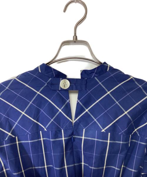 IRENE（アイレネ）IRENE (アイレネ) 長袖ワンピース ブルー サイズ:36の古着・服飾アイテム