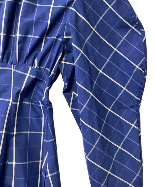 IRENE（アイレネ）IRENE (アイレネ) 長袖ワンピース ブルー サイズ:36の古着・服飾アイテム