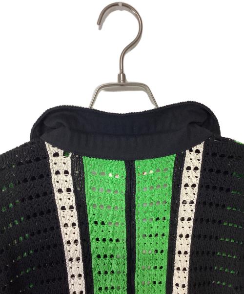 SYUMAN.（シュウマン）SYUMAN. (シュウマン) 半袖シャツ ブラック×グリーン サイズ:F 未使用品の古着・服飾アイテム