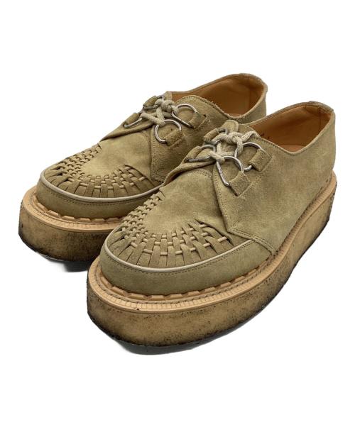 GEORGE COX（ジョージコックス）GEORGE COX (ジョージコックス) レザーシューズ ベージュ サイズ:5の古着・服飾アイテム