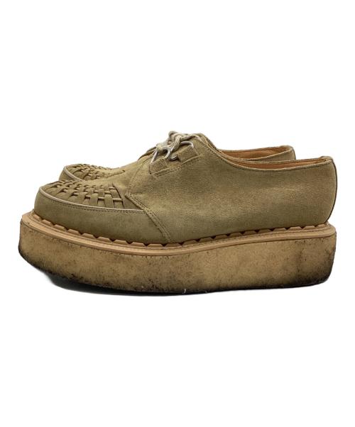 GEORGE COX（ジョージコックス）GEORGE COX (ジョージコックス) レザーシューズ ベージュ サイズ:5の古着・服飾アイテム