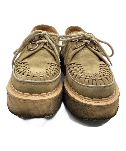 GEORGE COX（ジョージコックス）GEORGE COX (ジョージコックス) レザーシューズ ベージュ サイズ:5の古着・服飾アイテム