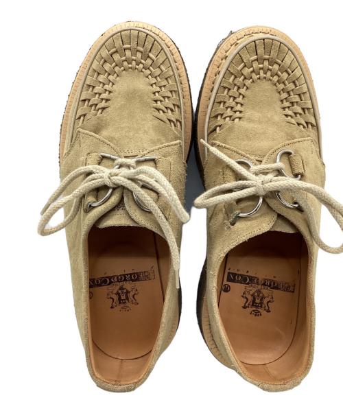 GEORGE COX（ジョージコックス）GEORGE COX (ジョージコックス) レザーシューズ ベージュ サイズ:5の古着・服飾アイテム