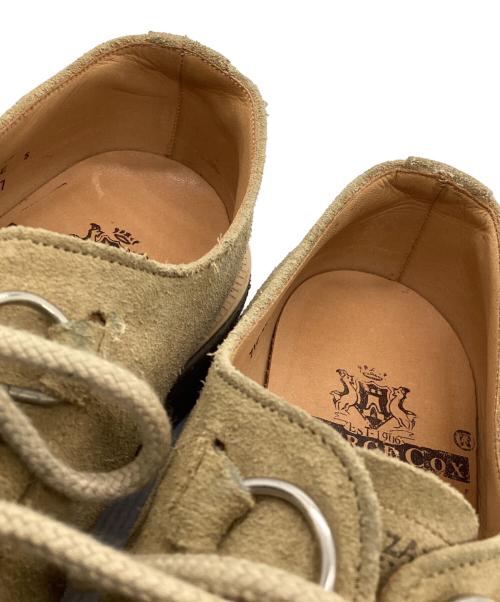 GEORGE COX（ジョージコックス）GEORGE COX (ジョージコックス) レザーシューズ ベージュ サイズ:5の古着・服飾アイテム
