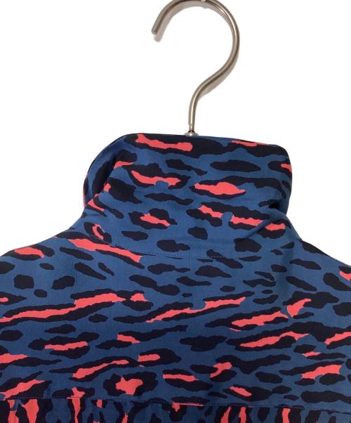 WACKO MARIA（ワコマリア）WACKO MARIA (ワコマリア) LEOPARD HAWAIIAN SHIRT ネイビー×レッド サイズ:Lの古着・服飾アイテム