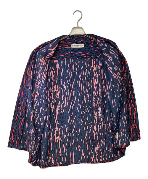 WACKO MARIA（ワコマリア）WACKO MARIA (ワコマリア) LEOPARD HAWAIIAN SHIRT ネイビー×レッド サイズ:Lの古着・服飾アイテム