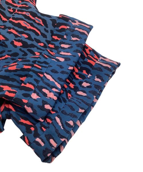 WACKO MARIA（ワコマリア）WACKO MARIA (ワコマリア) LEOPARD HAWAIIAN SHIRT ネイビー×レッド サイズ:Lの古着・服飾アイテム