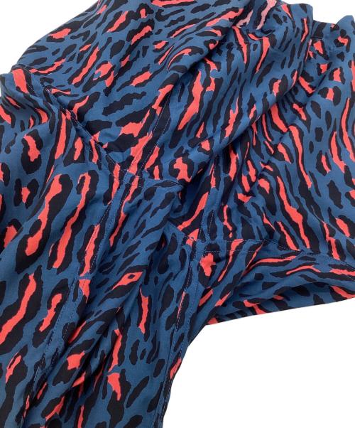 WACKO MARIA（ワコマリア）WACKO MARIA (ワコマリア) LEOPARD HAWAIIAN SHIRT ネイビー×レッド サイズ:Lの古着・服飾アイテム