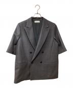 AP STUDIOエーピーストゥディオ）の古着「ダブルブレストジャケット」｜グレー