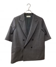 AP STUDIO（エーピーストゥディオ）の古着「ダブルブレストジャケット」｜グレー