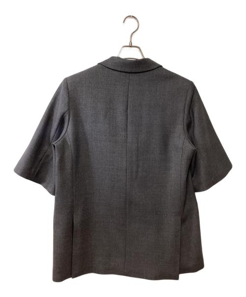 AP STUDIO（エーピーストゥディオ）AP STUDIO (エーピーストゥディオ) ダブルブレストジャケット グレー サイズ:38の古着・服飾アイテム