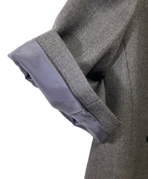 AP STUDIO（エーピーストゥディオ）AP STUDIO (エーピーストゥディオ) ダブルブレストジャケット グレー サイズ:38の古着・服飾アイテム