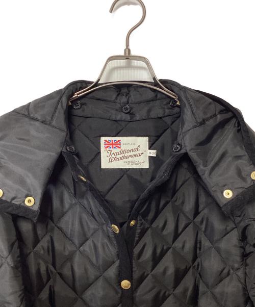 Traditional Weatherwear（トラディショナルウェザーウェア）Traditional Weatherwear (トラディショナルウェザーウェア) キルティングコート ブラック サイズ:36の古着・服飾アイテム
