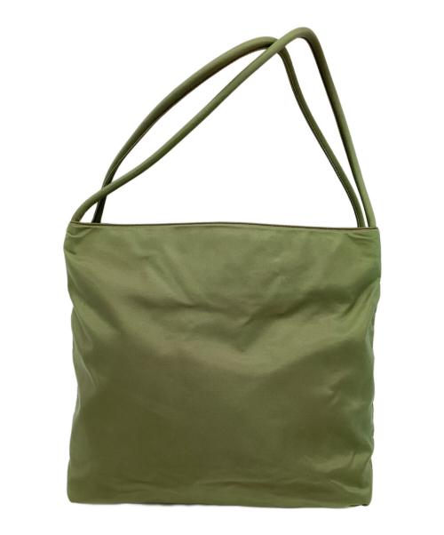 PRADA（プラダ）PRADA (プラダ) ナイロントートバッグ　TESSUTO CITY カーキの古着・服飾アイテム