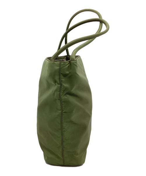 PRADA（プラダ）PRADA (プラダ) ナイロントートバッグ　TESSUTO CITY カーキの古着・服飾アイテム