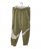 NIKEナイキ）の古着「スウェットパンツ」｜グリーン