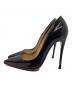 Christian Louboutin (クリスチャン・ルブタン) ハイヒールパンプス ブラック サイズ:35 1/2：7000円