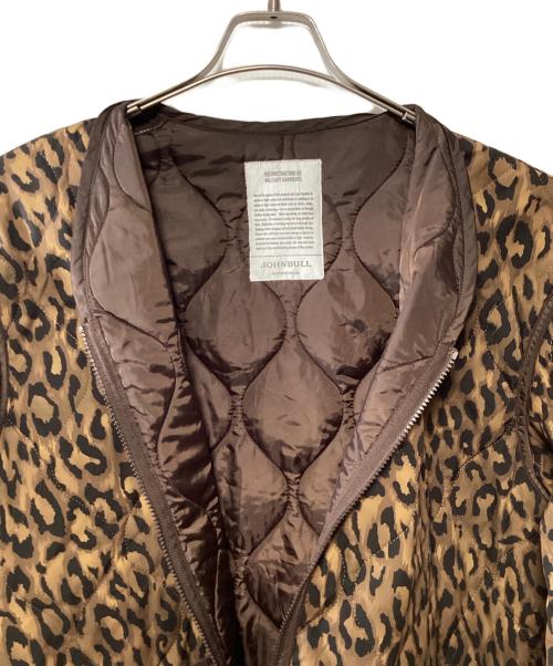 JOHNBULL（ジョンブル）JOHNBULL (ジョンブル) キルティングジップジャケット ベージュ サイズ:Lの古着・服飾アイテム