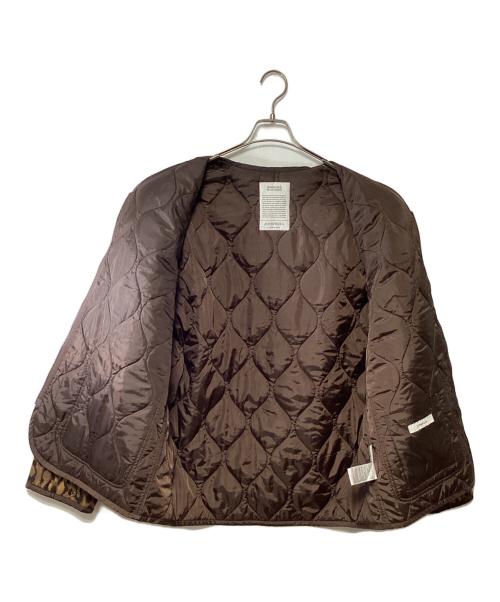 JOHNBULL（ジョンブル）JOHNBULL (ジョンブル) キルティングジップジャケット ベージュ サイズ:Lの古着・服飾アイテム