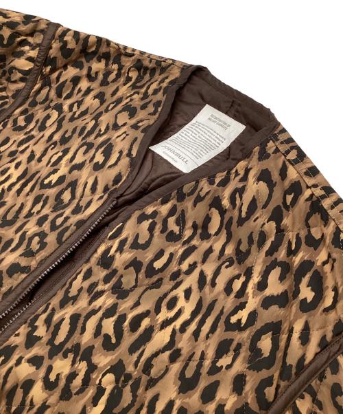 JOHNBULL（ジョンブル）JOHNBULL (ジョンブル) キルティングジップジャケット ベージュ サイズ:Lの古着・服飾アイテム